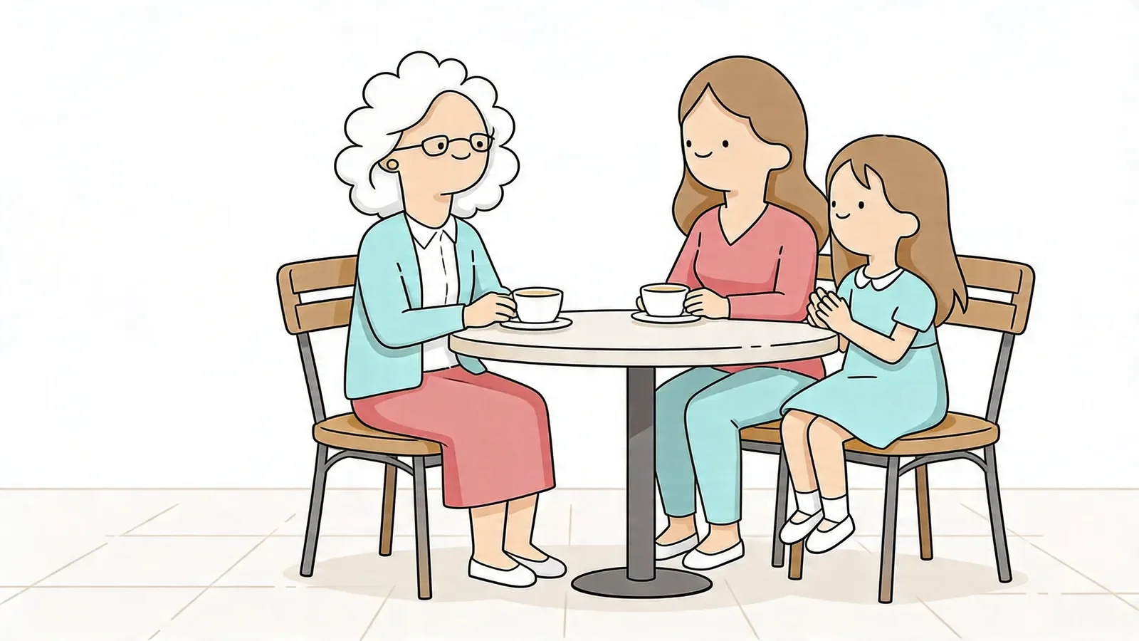 Drei Generationen, ein Gespräch — so gelingt es