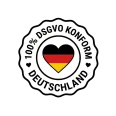 DSGVO-konform Siegel